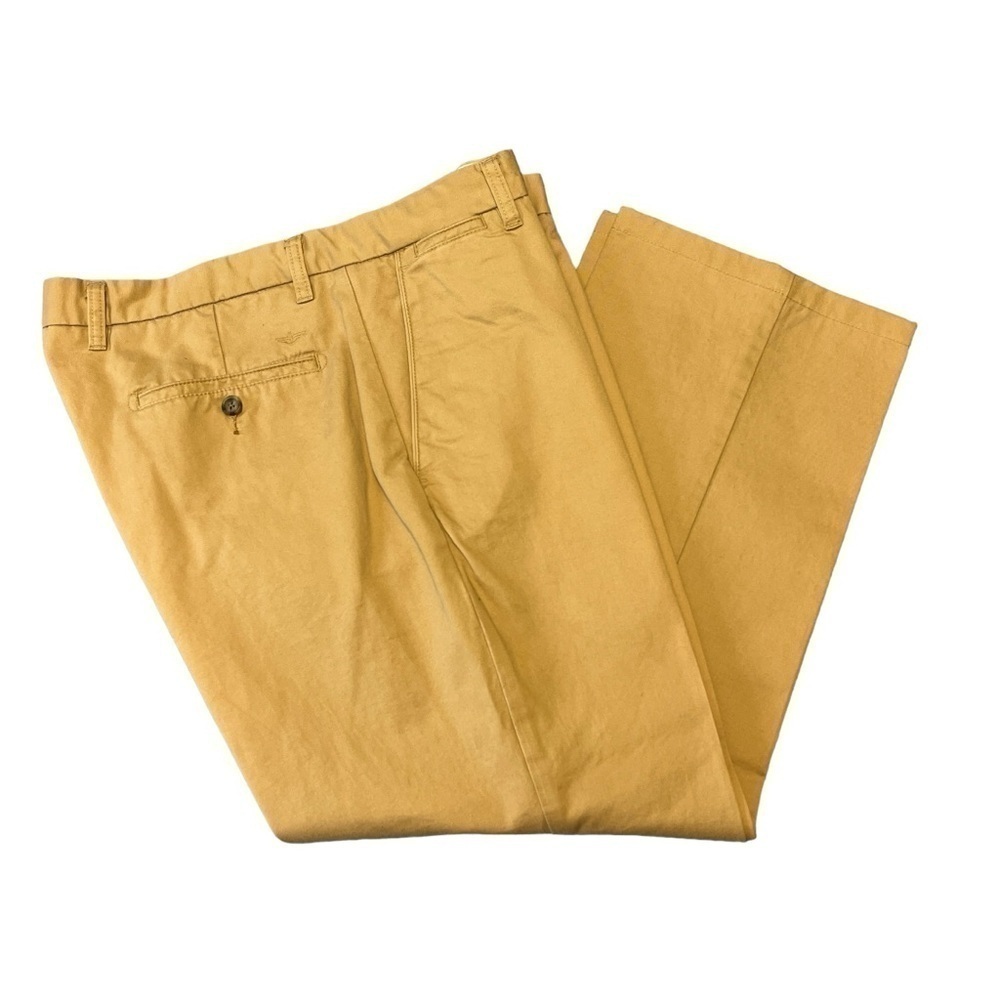 Men’s Dockers D3 Classic Fit Khaki Diem Pants. Mustard Size 36 x 29 #1032 - Picture 4 of 8